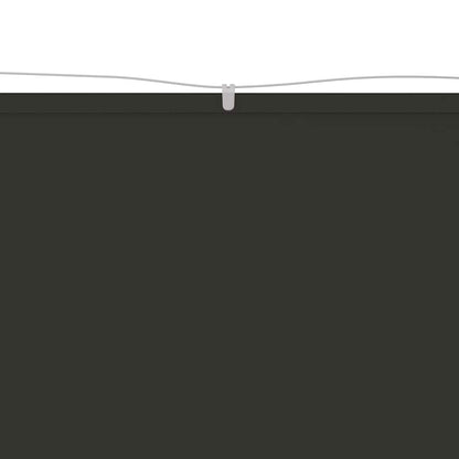 Senkrechtmarkise Anthrazit 180x1200 cm Oxford-Gewebe