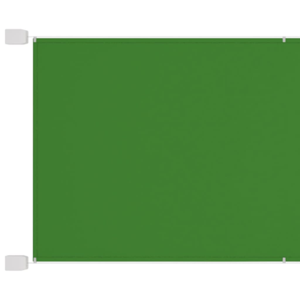 Senkrechtmarkise Hellgrün 180x360 cm Oxford-Gewebe