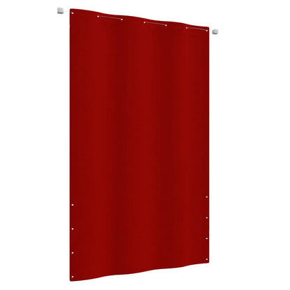 Balkon-Sichtschutz Rot 140x240 cm Oxford-Gewebe