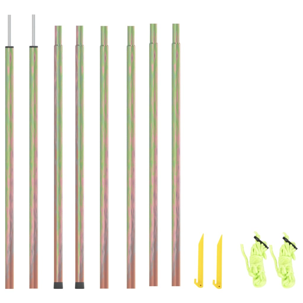 Sonnensegel Stangen 2 Stk. 200 cm Verzinkter Stahl