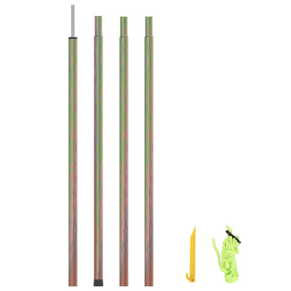 Sonnensegel Stange 250 cm Verzinkter Stahl