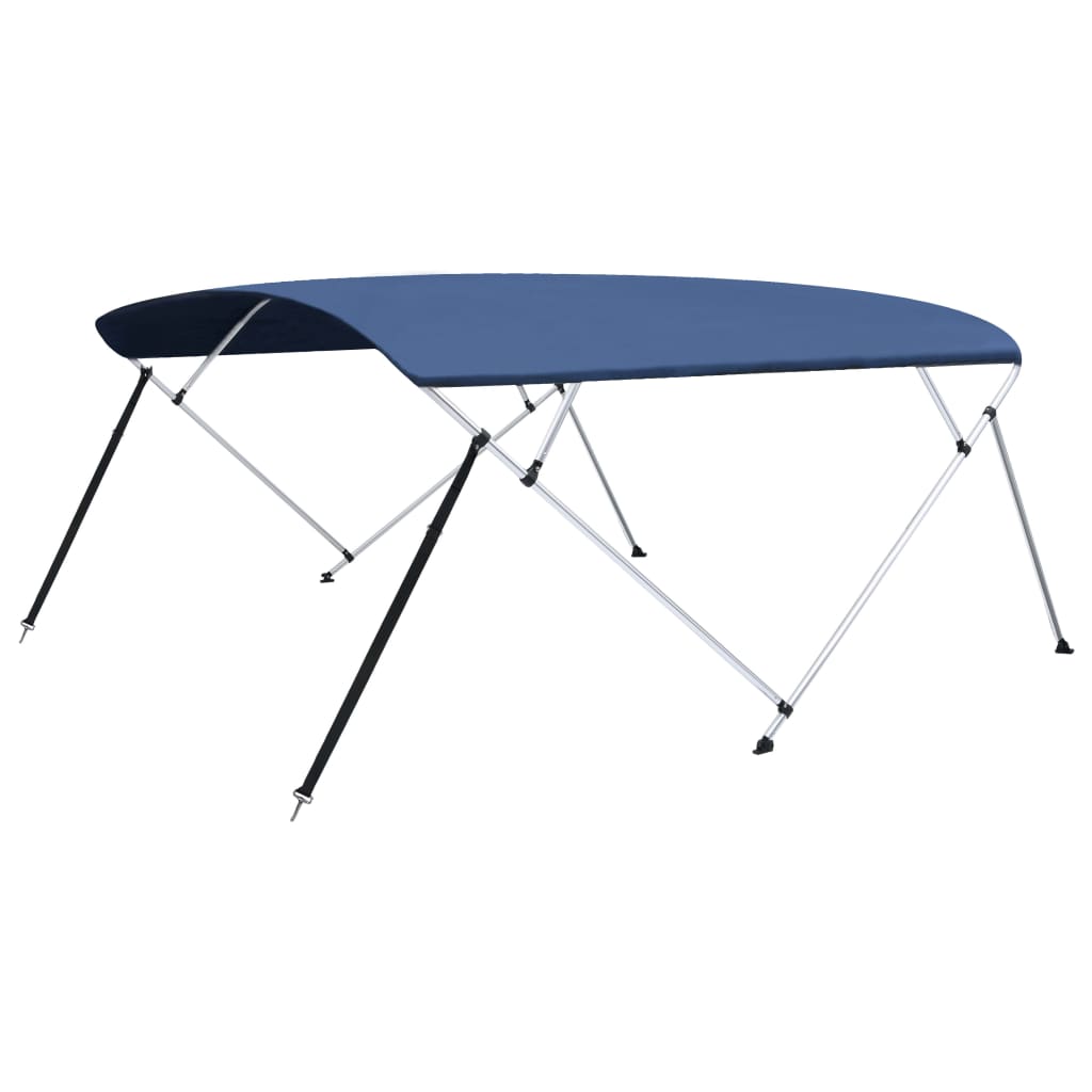 4-Bow Bimini Top Marineblau 243x(230-244)x137 cm