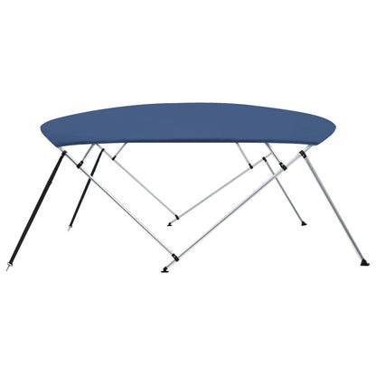 4-Bow Bimini Top Marineblau 243x(230-244)x137 cm