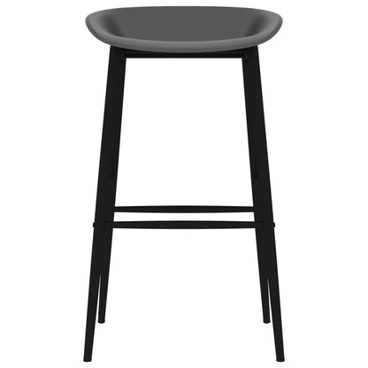 5-tlg. Bar-Set Weiß und Grau