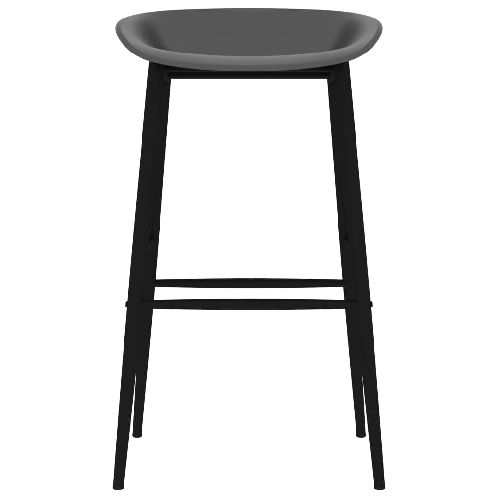 5-tlg. Bar-Set Weiß und Grau