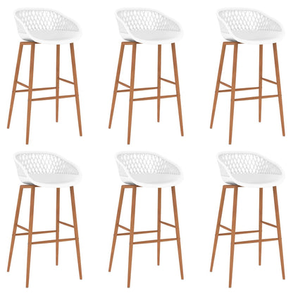 7-tlg. Bar-Set Schwarz und Weiß