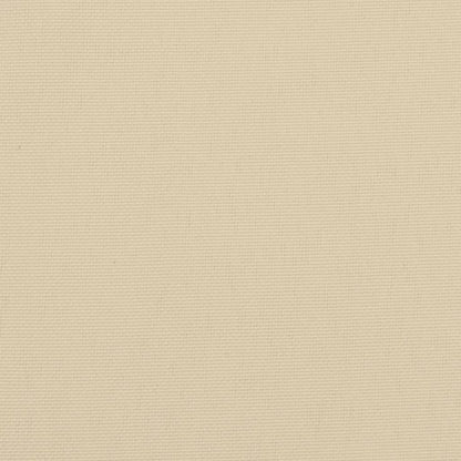 Palettenkissen Beige 50x40x12 cm Stoff
