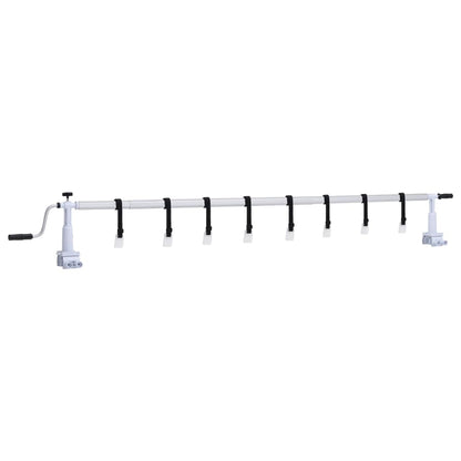 Aufrollvorrichtung für Poolplane Kunstoffbasis