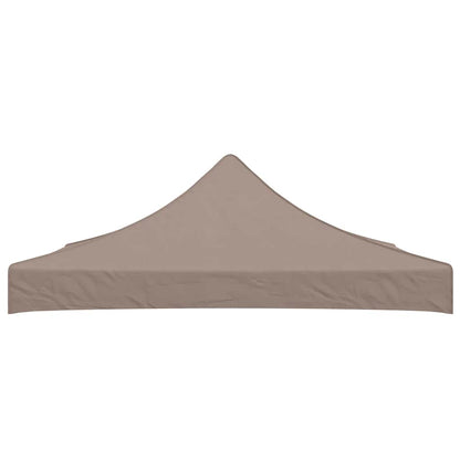 Partyzelt-Dach 3x3 m Taupe 270 g/m²