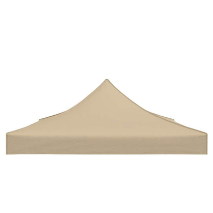 Partyzelt-Dach 4x3 m Beige 270 g/m²