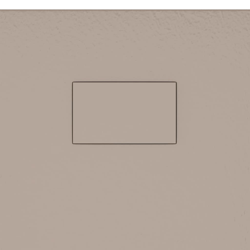 Duschwanne SMC Braun 100x80 cm