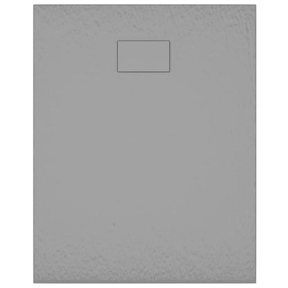 Duschwanne SMC Grau 100x80 cm