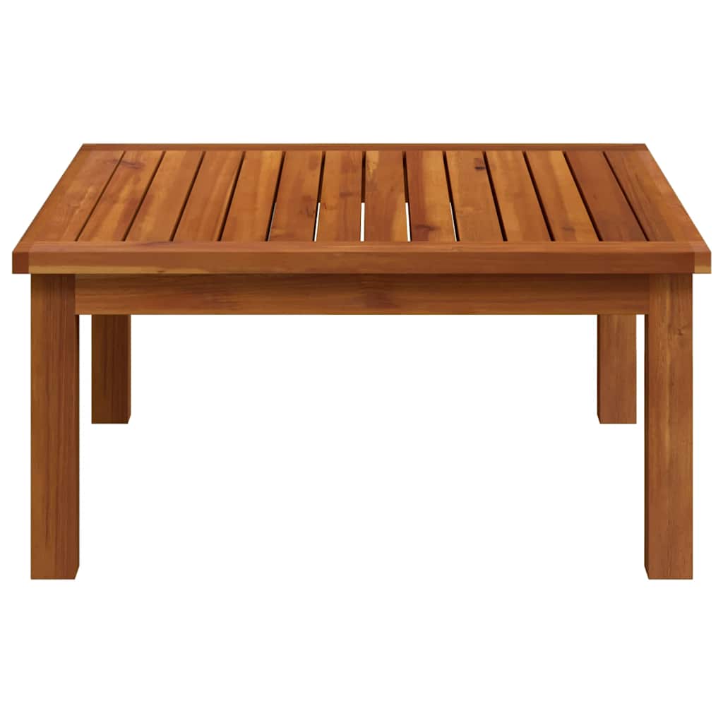 2-teiliges Garten-Lounge-Set mit Kissen Holz Akazie & Seil