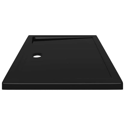 Duschtasse ABS Rechteckig Schwarz 70x90 cm