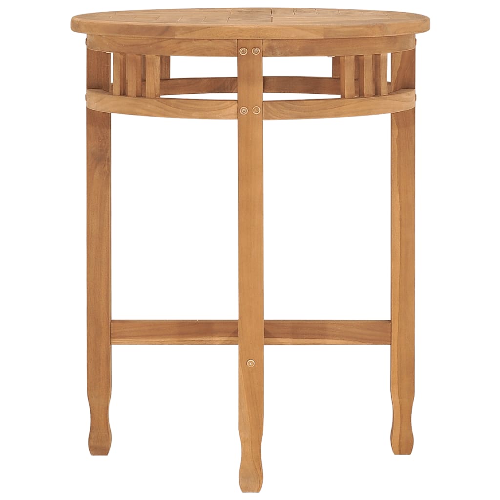 Bistrotisch Ø60x60 cm Teak Massivholz