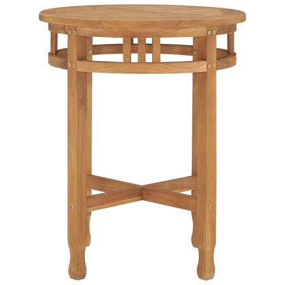Bistrotisch Ø60x60 cm Teak Massivholz