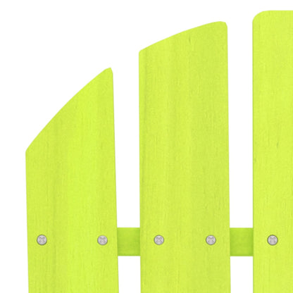 Adirondack-Gartenstuhl Massivholz Tanne Grün