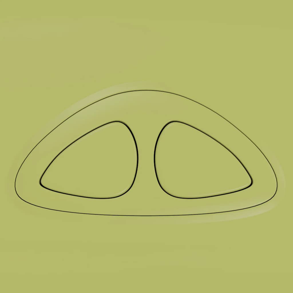 Spülkasten Wasserzulauf Unten 3/6 L Olivgrün