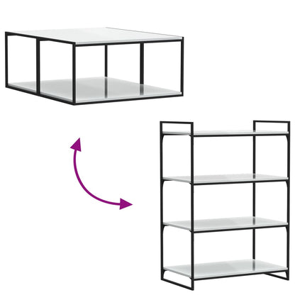 Bücherregal-Bretter 8 Stk. Hochglanz-Weiß 80x50x1,5 cm