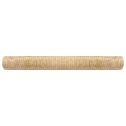 Zaunblende Beige 3,6x25 m HDPE 195 g/m²