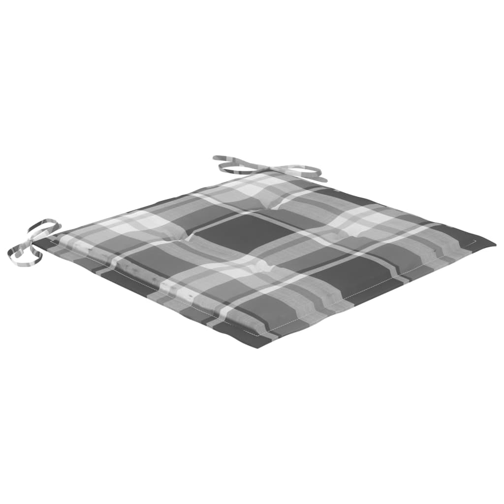 Klappbare Gartenstühle 2 Stk. mit Kissen Bambus