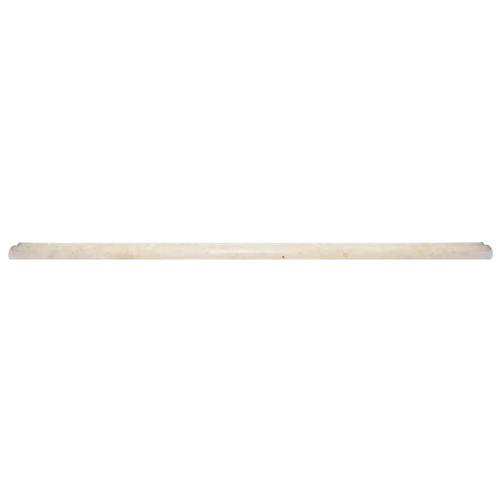 Tischplatte Creme Ø60x2,5 cm Marmor