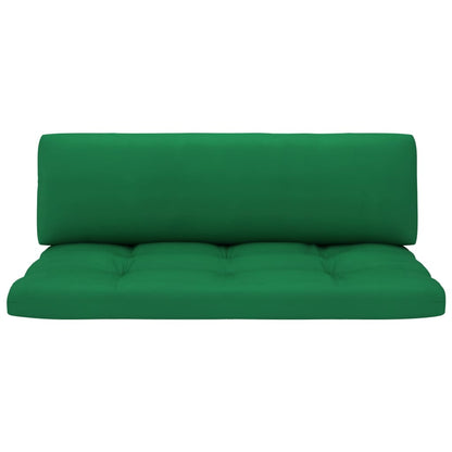 Outdoor-Mittelsofa Paletten Kiefernholz Imprägniert Weiß