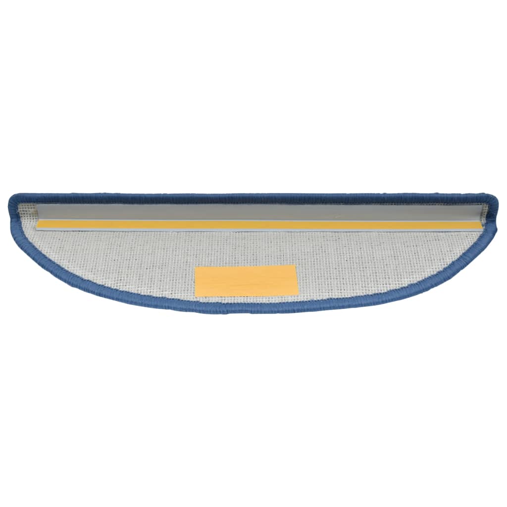 Stufenmatten 10 Stk. 56x17x3 cm Blau Halbrund