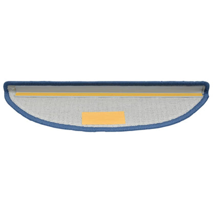 Stufenmatten 10 Stk. 56x17x3 cm Blau Halbrund