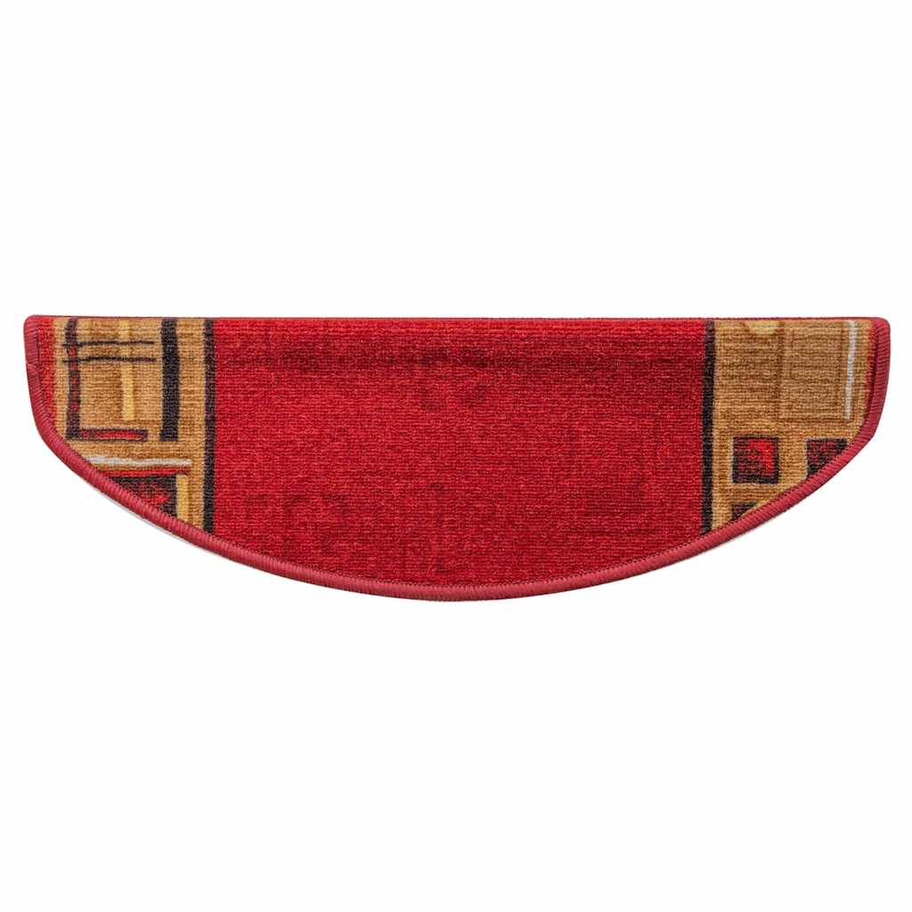 Stufenmatten Selbstklebend 10 Stk. 65x21x4 cm Rot