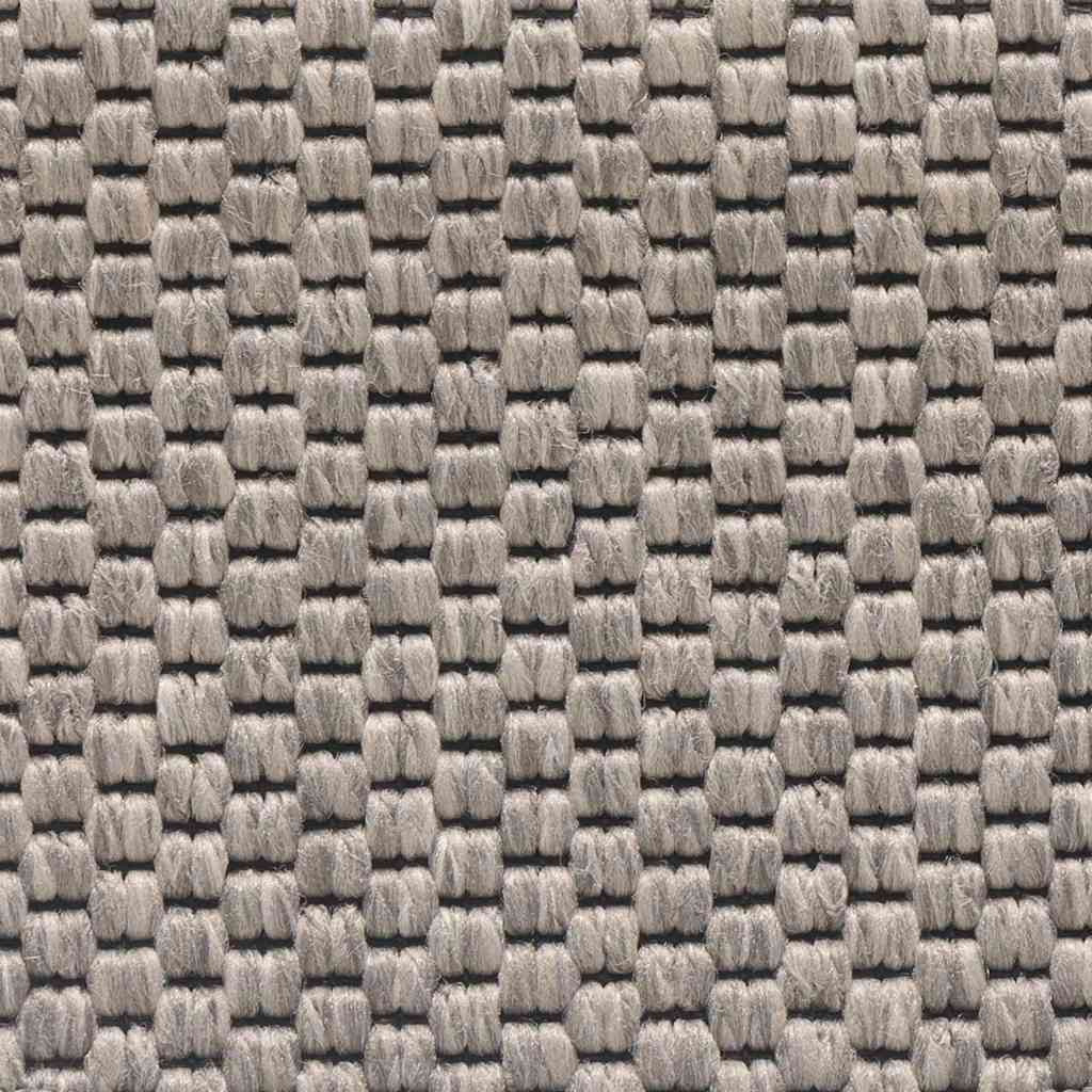 Treppenmatten Selbstklebend Sisal-Look 15 Stk. 56x17x3 Silbern