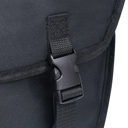 Fahrradtasche für Gepäckträger Wasserdicht 21 L Schwarz