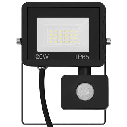 LED-Fluter mit Sensor 20 W Warmweiß