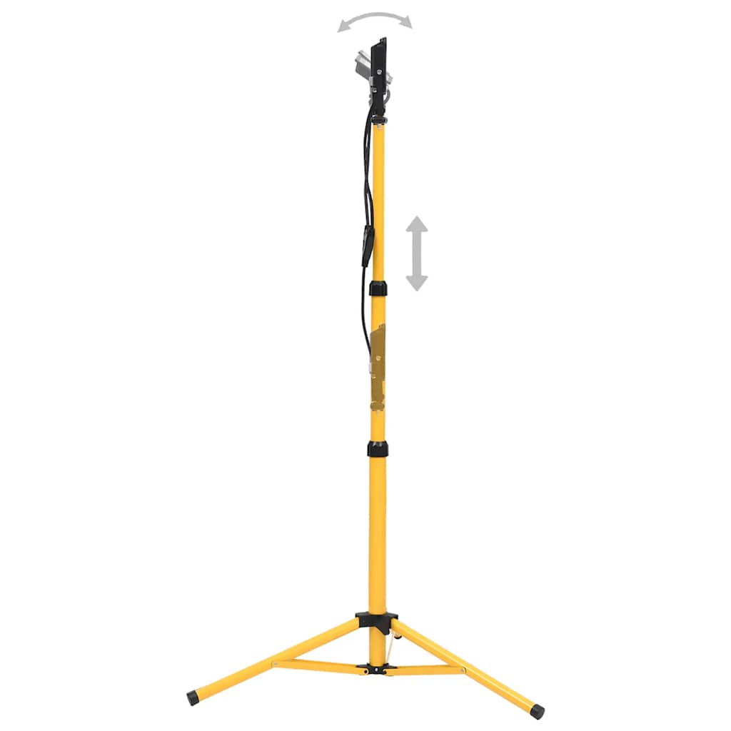 LED-Fluter mit Stativ 2x50 W Warmweiß