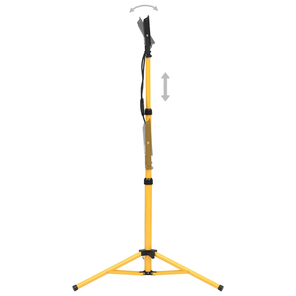 LED-Fluter mit Stativ 2x50 W Kaltweiß