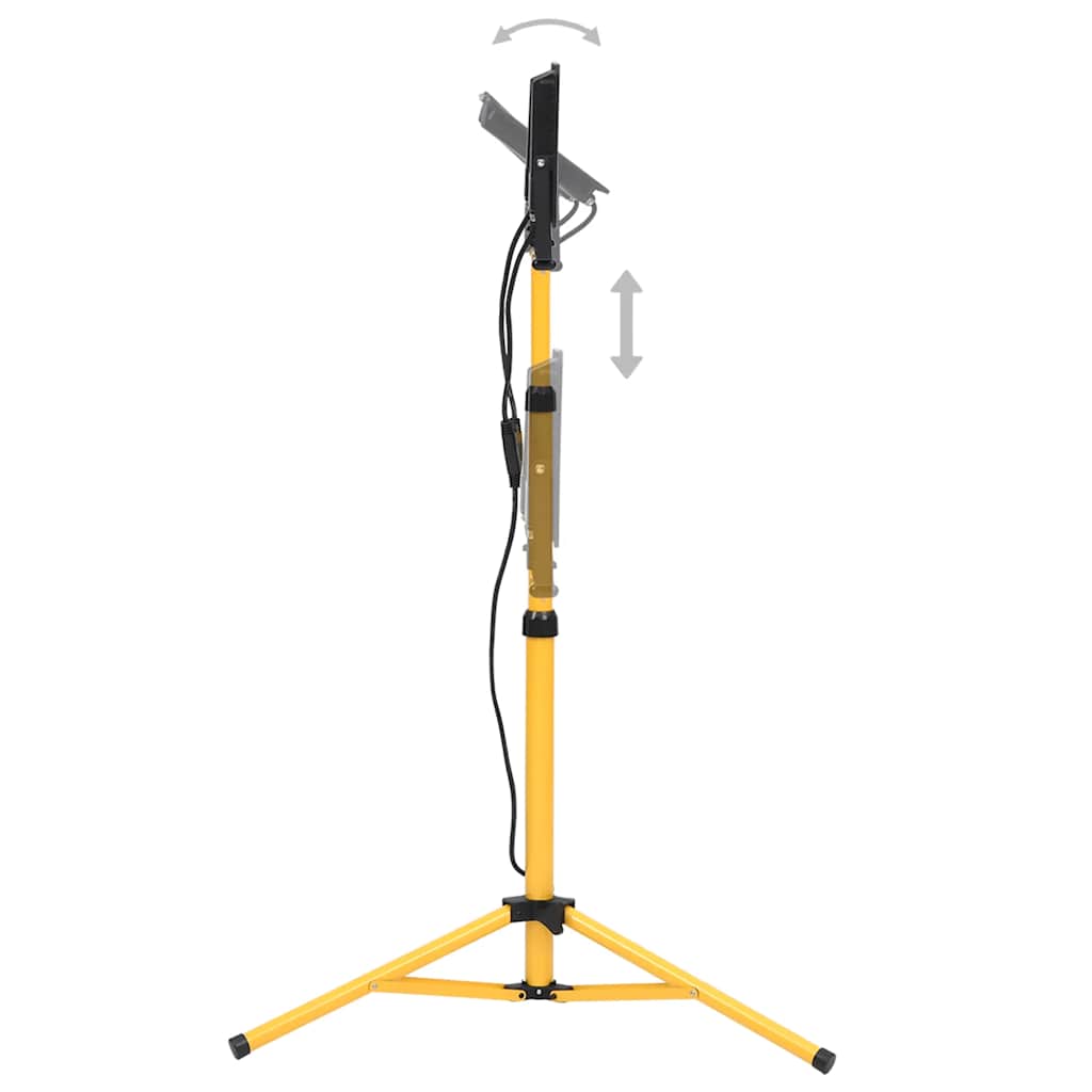 LED-Fluter mit Stativ 2x100 W Kaltweiß