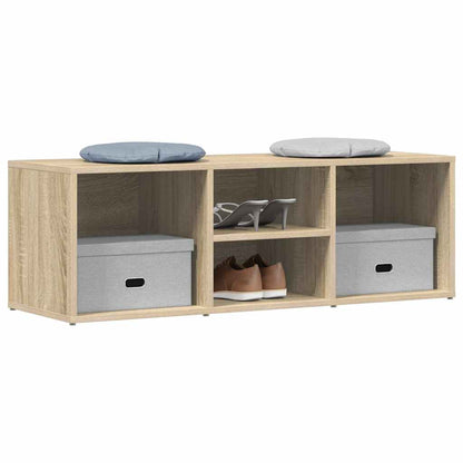 Schuhbank Sonoma-Eiche 105x35x35 cm Holzwerkstoff