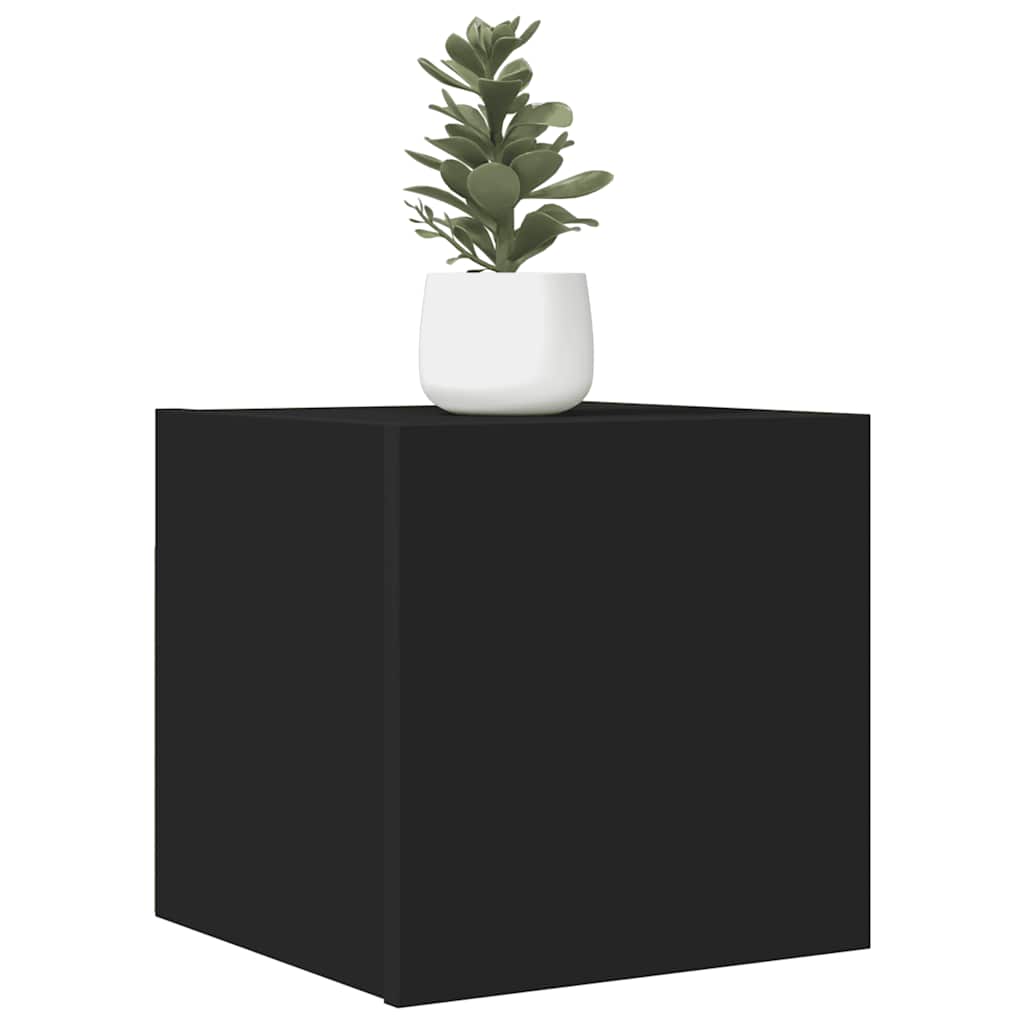 TV-Wandschrank Schwarz 30,5x30x30 cm