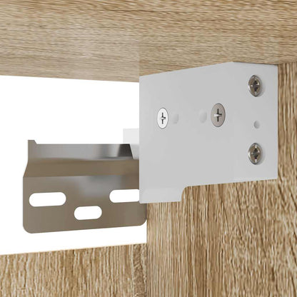 TV-Wandschränke 4 Stk. Sonoma-Eiche 30,5x30x30 cm