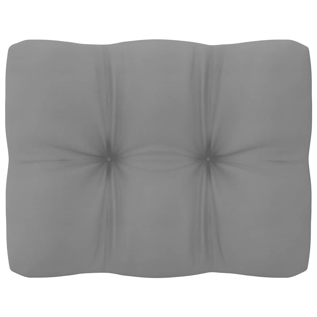 Gartensofa 2-Sitzer mit Kissen Kiefer Massivholz