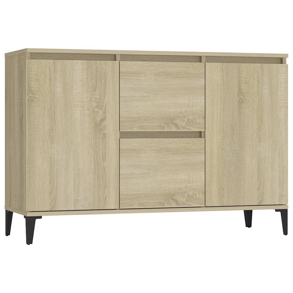 Sideboard Sonoma-Eiche 102x35x70 cm Holzwerkstoff