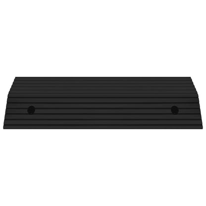 Brückenschwellenrampen 2 Stk. 80x40x8 cm Gummi