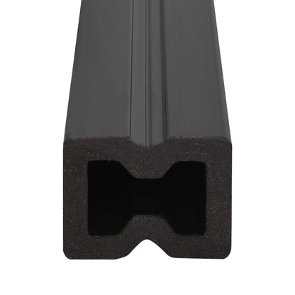 WPC Terrassendielen mit Zubehör Braun und Grau 30 m² 2,2 m