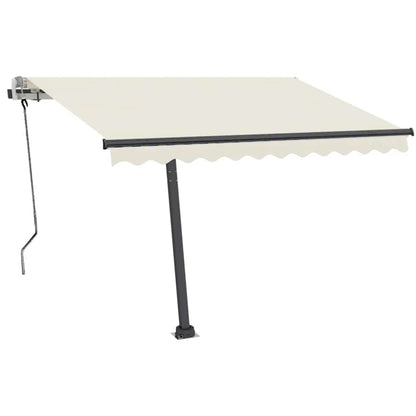 Standmarkise Manuell Einziehbar 350x250 cm Creme