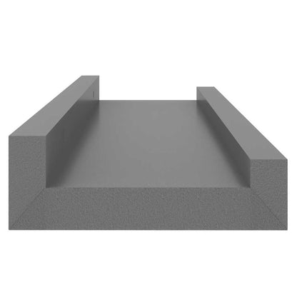 Wandregale 4 Stk. Grau 40x9x3 cm