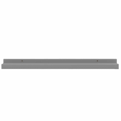 Wandregale 4 Stk. Grau 60x9x3 cm