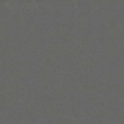 Schaukelstuhl mit Hocker Samt Dunkelgrau