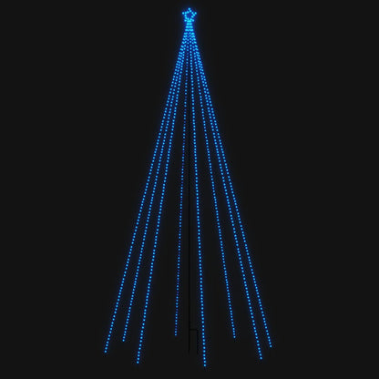 LED Weihnachtsbaum Indoor Outdoor 576 LEDs Blau 3,6 m