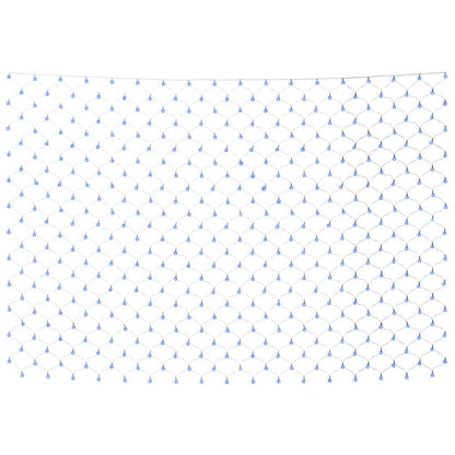 LED-Lichternetz Blau 3x3 m 306 LEDs Indoor Outdoor