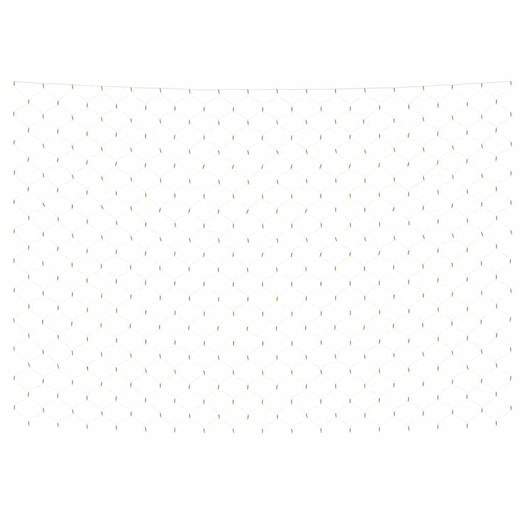 Weihnachts-Lichternetz 4x4 m 544 LED Warmweiß Indoor Outdoor